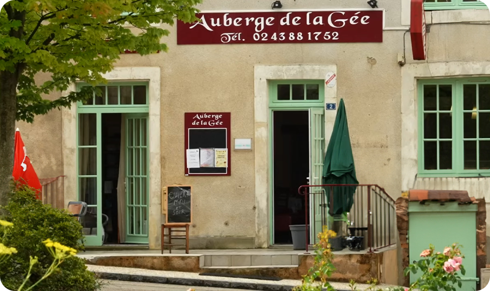 Auberge De La Gée - Restaurant Maigné - les meilleurs restaurant de MAIGNE